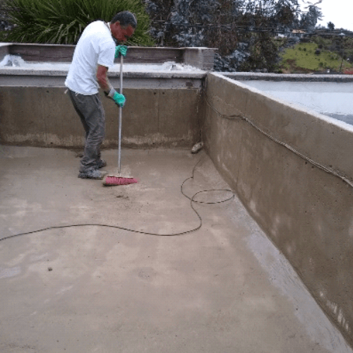 Impermeabilización de piscina, Medellín, Marzo de 2019