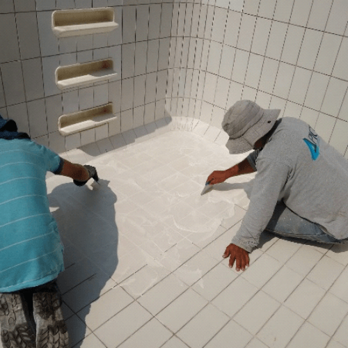 Impermeabilización de piscina, Medellín, Marzo de 2019